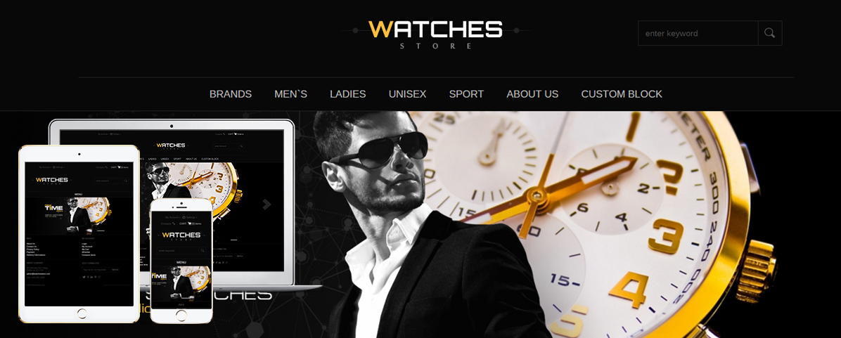 Watch2 – New Black Magento Theme Release