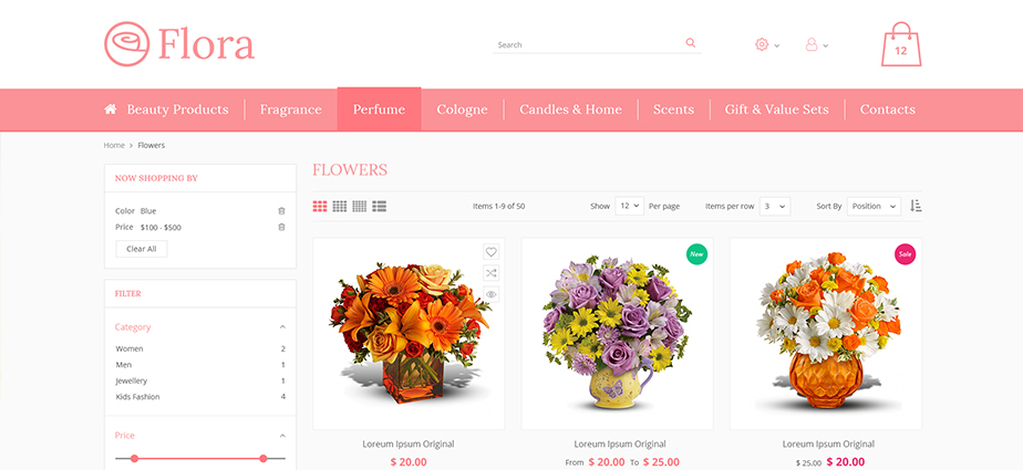 Flora - Responsive Magento 2 Theme