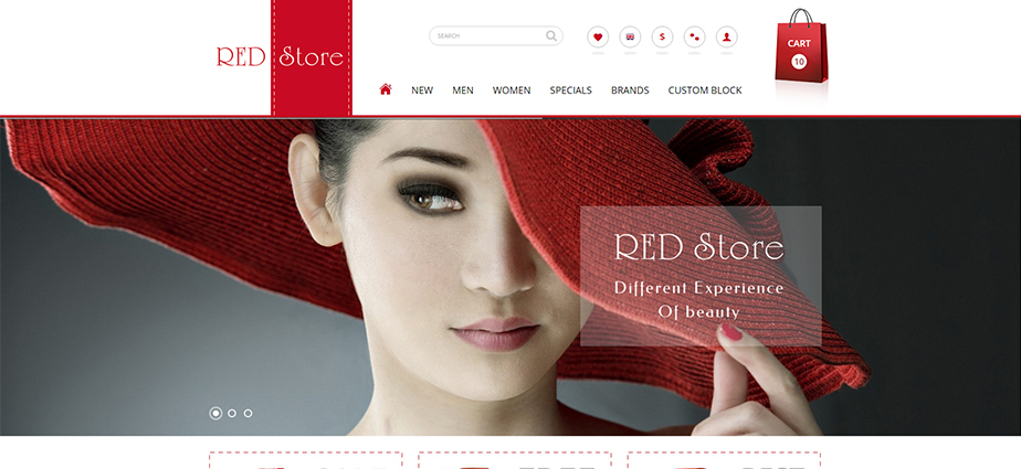 Red Store - Responsive Magento Theme