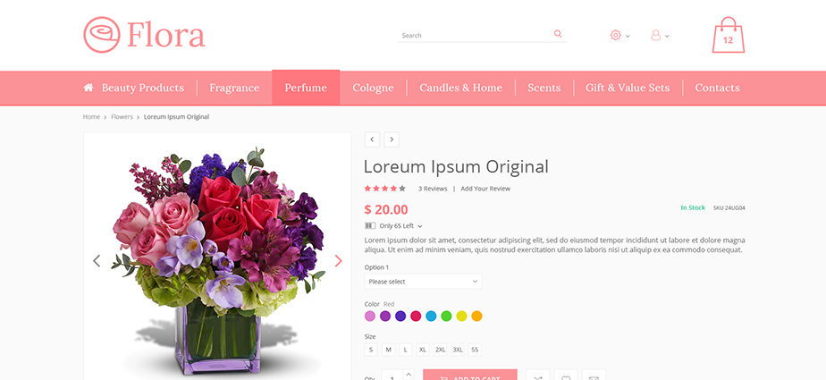 Flora - Responsive Magento 2 Theme