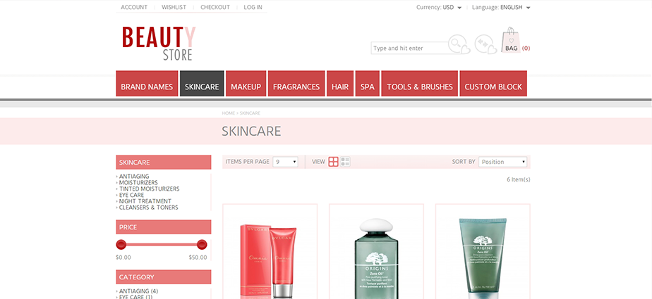 Beauty 2 - Responsive Magento Theme