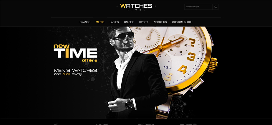 Watch2 - Responsive Magento Theme