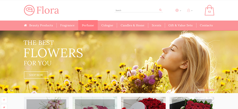 Flora - Responsive Magento 2 Theme